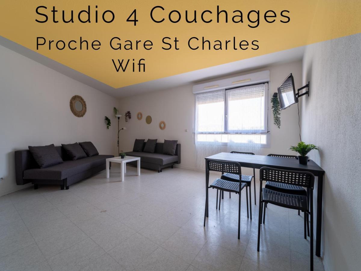 Appartement Climatise Avec Parking A 6Min A Pied De La Gare St Charles Marselha Exterior foto
